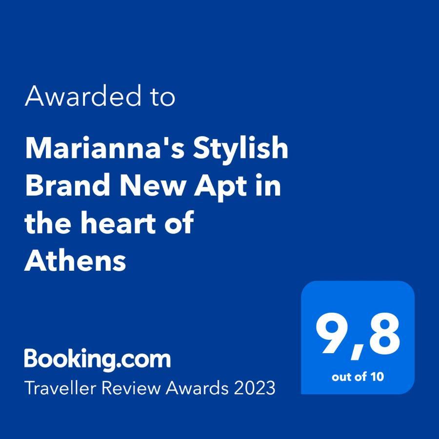 Marianna'S Stylish Brand New Apt In The Heart Of Athens Apartment ภายนอก รูปภาพ